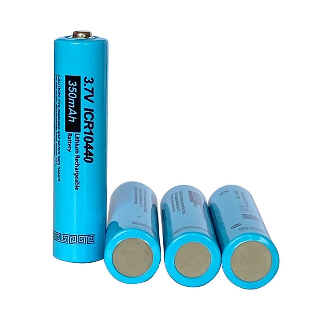 Baterai perangkat medis Baterai Lithium PKCELL ICR10440 3.7V 350mAh