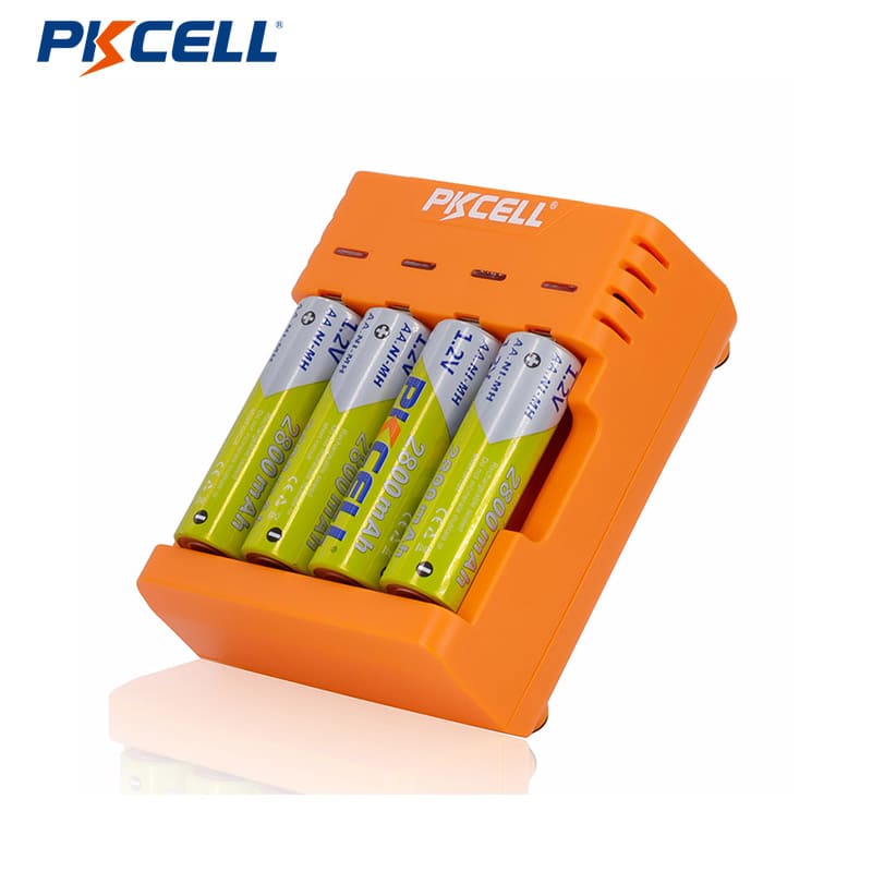 PKCELL Super Power Batterieladegerät 8146 NiMH NiCD AA AAA wiederaufladbares Batterieladegerät