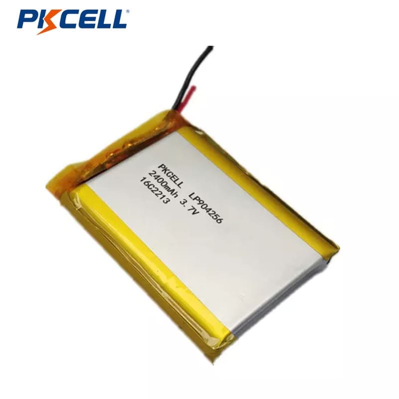 PKCELL LP904256 3.7V 2400mAh Customized Rechargeable Lithium Polymer Battery