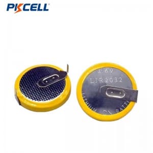 High Cycle Life LIR2430 3.6v Button Cell 60mAh Aechargeable Coin Cell OEM