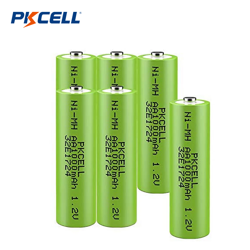 PKCELL Ni-MH 1.2V AA/AAA/C/D サイズ 600-10000mAh 充電式バッテリー メーカー