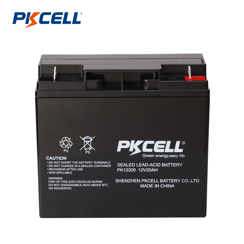 Доставчик на оловно-киселинни батерии PKCELL 12V 20AH