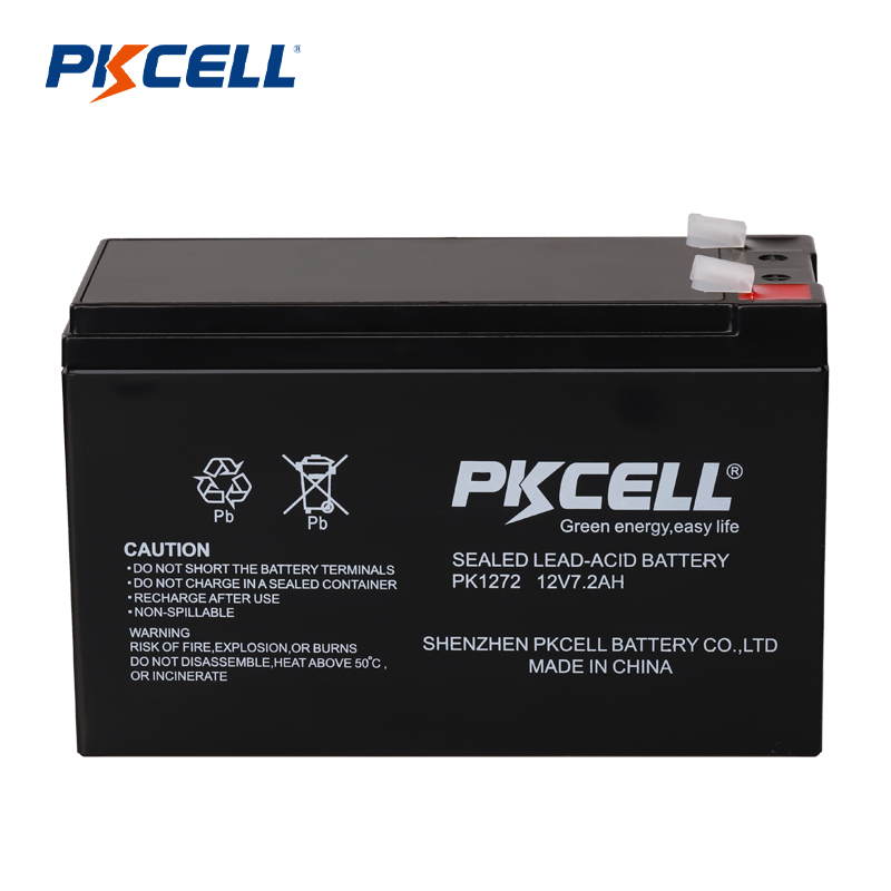PKCELL 12V 7.2AH Lead Acid Battery Supplier