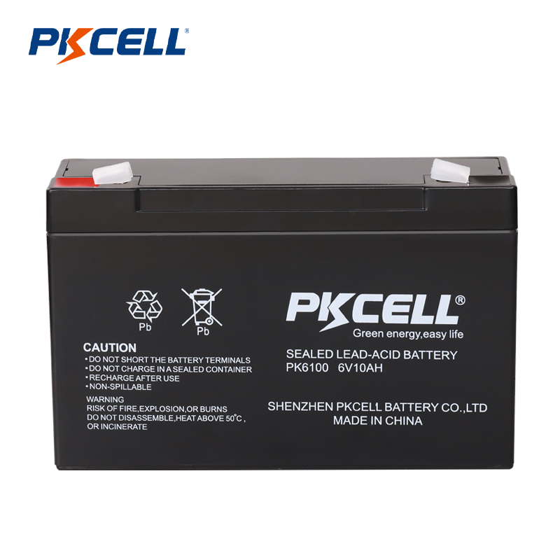 PKCELL 6V 10AH Lead Acid Battery Supplier