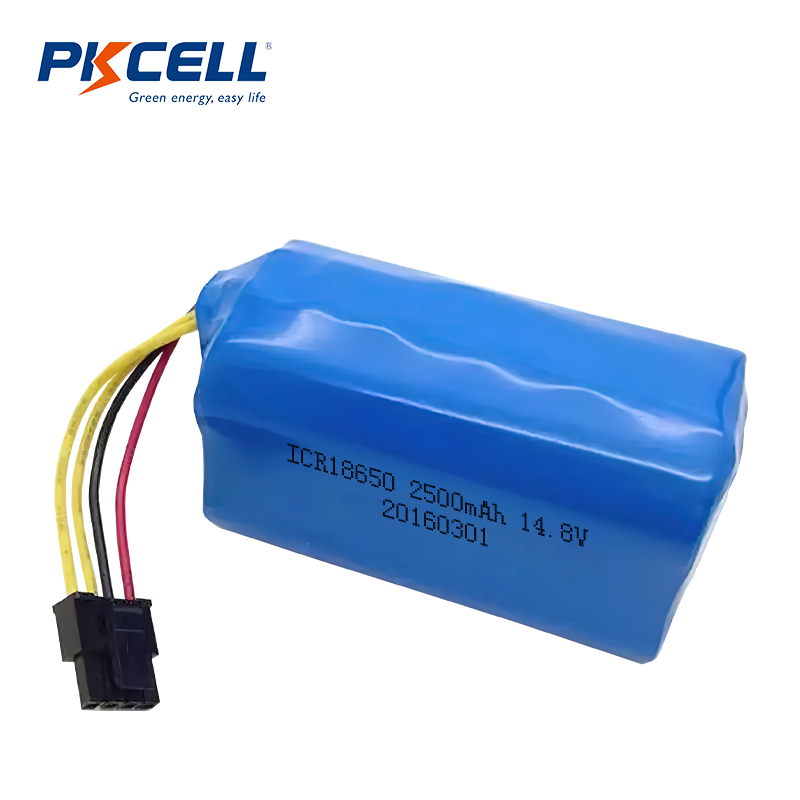 PKCELL 18650 14.8V 2500mAh 充電式リチウム電池