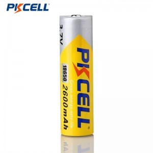 PKCELL 18650 3.7V 2600mAh New Rechargeable Lithium Battery