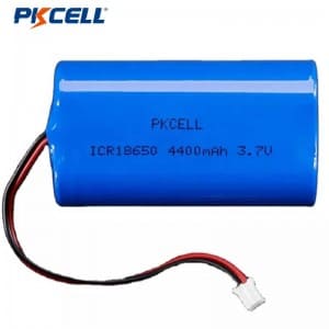 PKCELL 18650 3.7V 4400mAh 充電式リチウム電池パック