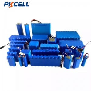 PKCELL 18650 7.4V 2600mAh Rechargeable Lithium Battery Pack for Alarm System