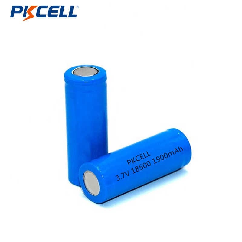 Bateria de lítio recarregável OEM/ODM de ICR18500 3.7V 1900mah