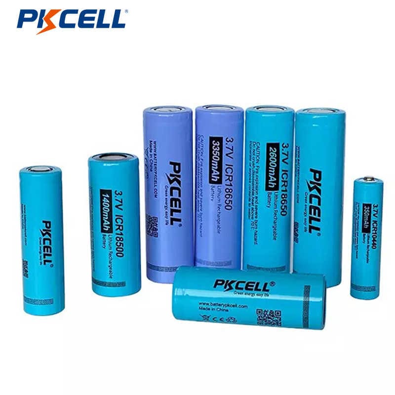 Batterie au lithium rechargeable ICR18500 3.7V, 1200mah, 1400mah, 1600mah, 1900mah, OEM/ODM, vente en gros