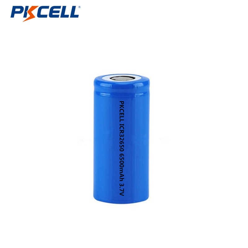 Batterie rechargeable de remplacement de batterie au lithium-ion d'ICR32650 3.7v 6500mAh
