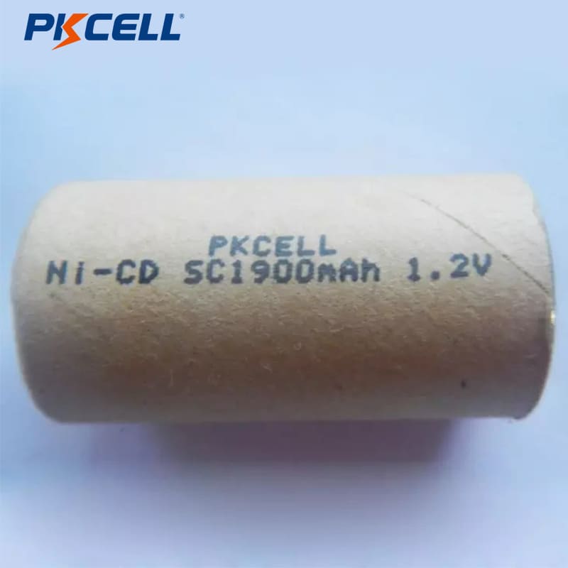 PKCELL NI-CD 1.2V SC 1900mAh Rechargeable Battery Industrial Battery