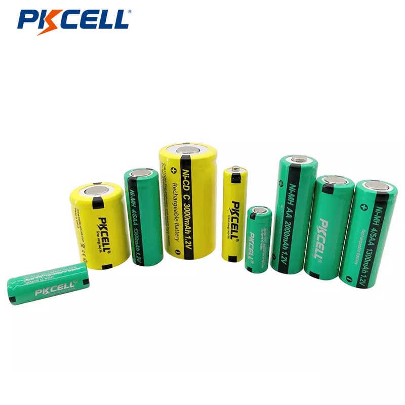 PKCELL NI-CD 1.2V 900mAh Rechargeable Battery Industrial Battery