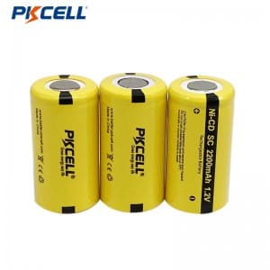PKCELL NI-CD 1.2V SC 2200mAh Rechargeable Battery Industrial Battery