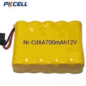 PKCELL NI-CD 12V AA 700mAh újratölthető akkumulátor OEM/ODM