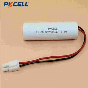 PKCELL NI-CD 2.4V SC 2000mAh újratölthető OEM/ODM akkumulátor