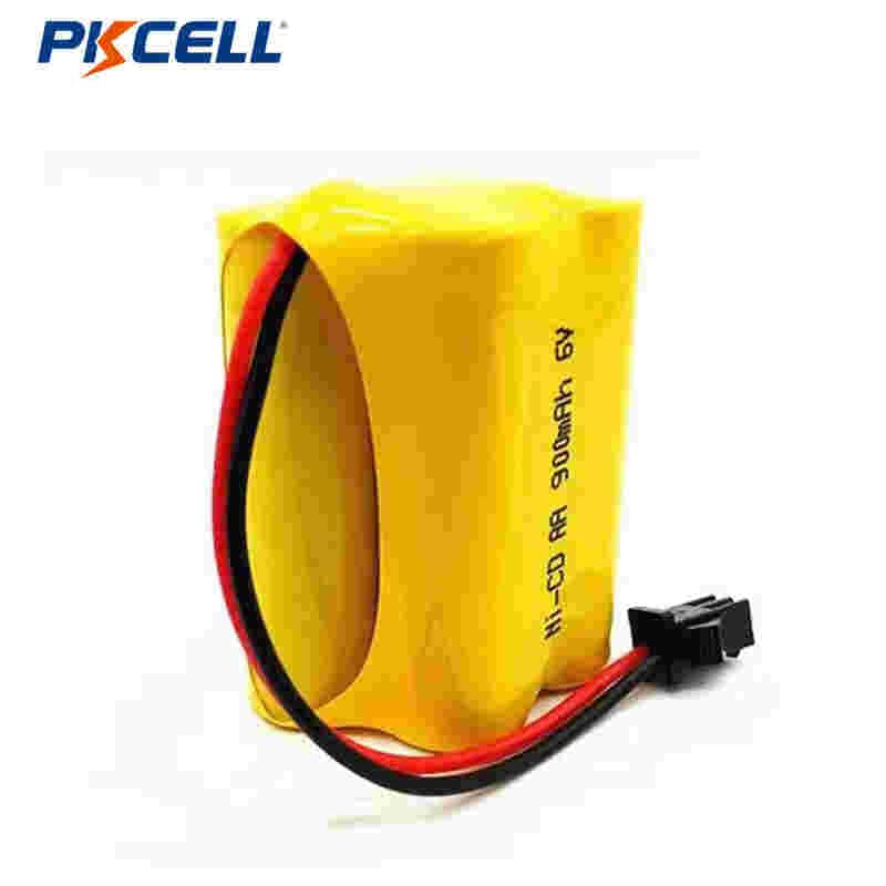 PKCELL NI-CD 6V AA 700mAh Rechargeable Battery Pack OEM/ODM