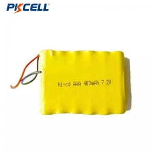 PKCELL NI-CD 7.2V AAA 300mAh 400mAh újratölthető akkumulátorpark