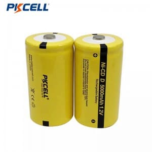 PKCELL NI-CD D 1.2V 5000mAh Rechargeable Battery Industrial Battery
