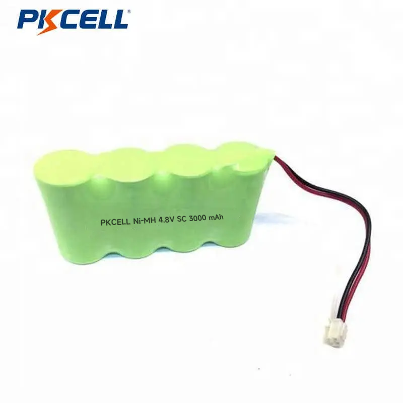 PKCELL Ni-MH 4.8V SC 3000 mAh Rechargeable Battery Pack Factory Price