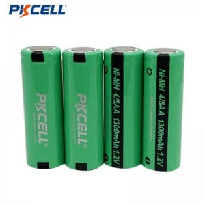 PKCELL Ni-Mh AA 1.2V 4/5A 1300mAh Rechargeable Battery