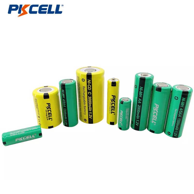 Batterie rechargeable personnalisée Ni-MH AA 1300 mah pour onduleur/jouet à distance/station totale