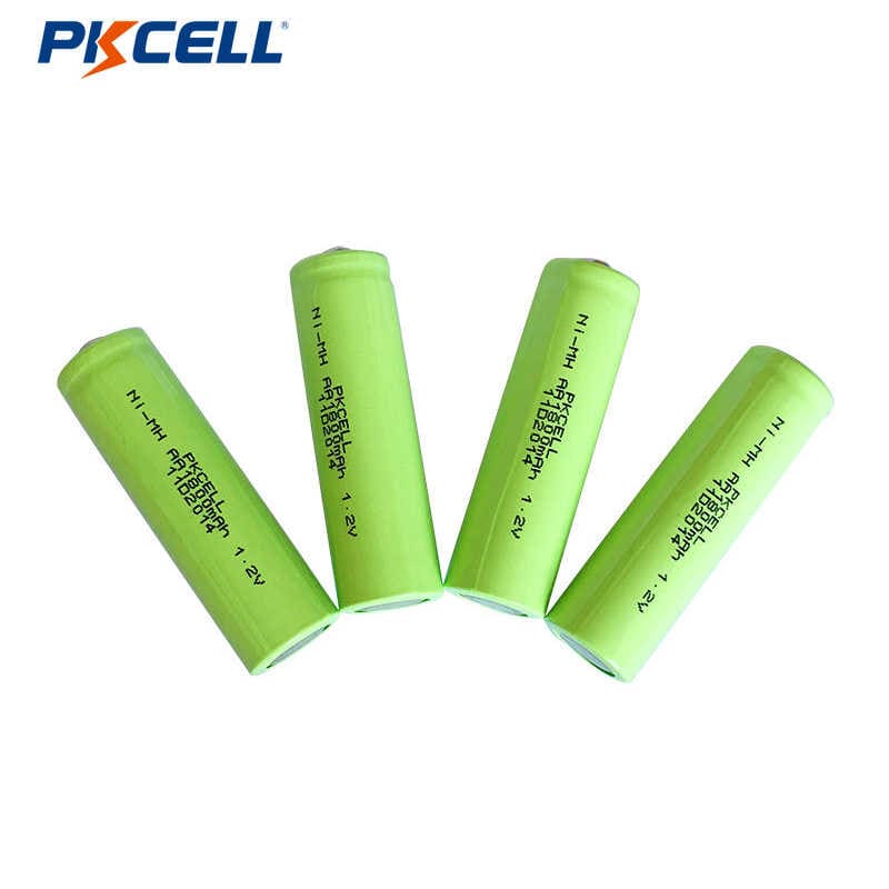 Bateria recarregável PKCELL Ni-Mh 1,2V AA 1800mAh
