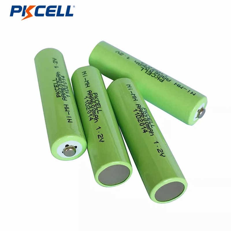 PKCELL Ni-Mh  1.2V AAA 600mAh Rechargeable Battery