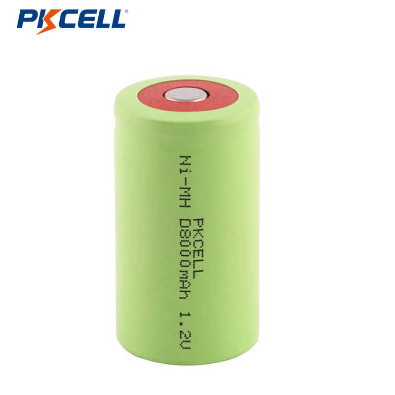 Bateria recarregável PKCELL Ni-Mh 1.2VD 8000mAh