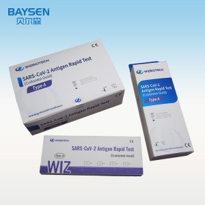 Best quality China Antigen Rapid Diagnostic Test Kit Test Strips New Design Rapid Antigen Test for Family Usage