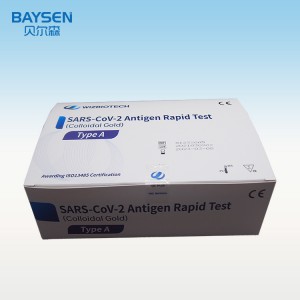 Best quality China Antigen Rapid Diagnostic Test Kit Test Strips New Design Rapid Antigen Test for Family Usage