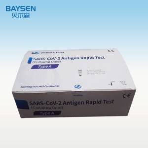 COVID-19 front nasal antigen home use test