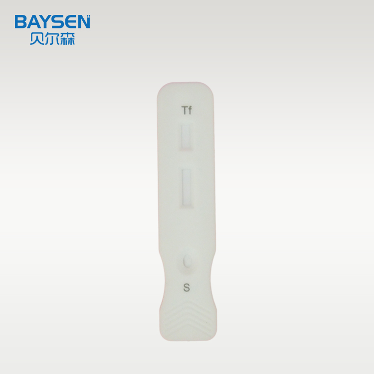 Factory Free sample Hiv 1/2 Ab & P24 Ag Rapid Test - Diagnostic Kit（Colloidal Gold）for Transferrin – Baysen