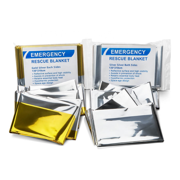 Personlized Products Hiv P24 Test Kit - Emergency Mylar Thermal Blankets Emergency Foil Blankets Survival Reflective Thermal Foil Blanket for Outdoors, Hiking, Survival, Marathons or First Aid ...