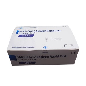 Fast rapid test kit Covid-19 antigen nose swab test