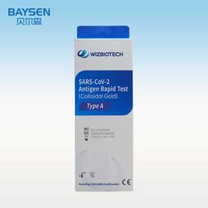 Easy use Single package nasal swab antigen test