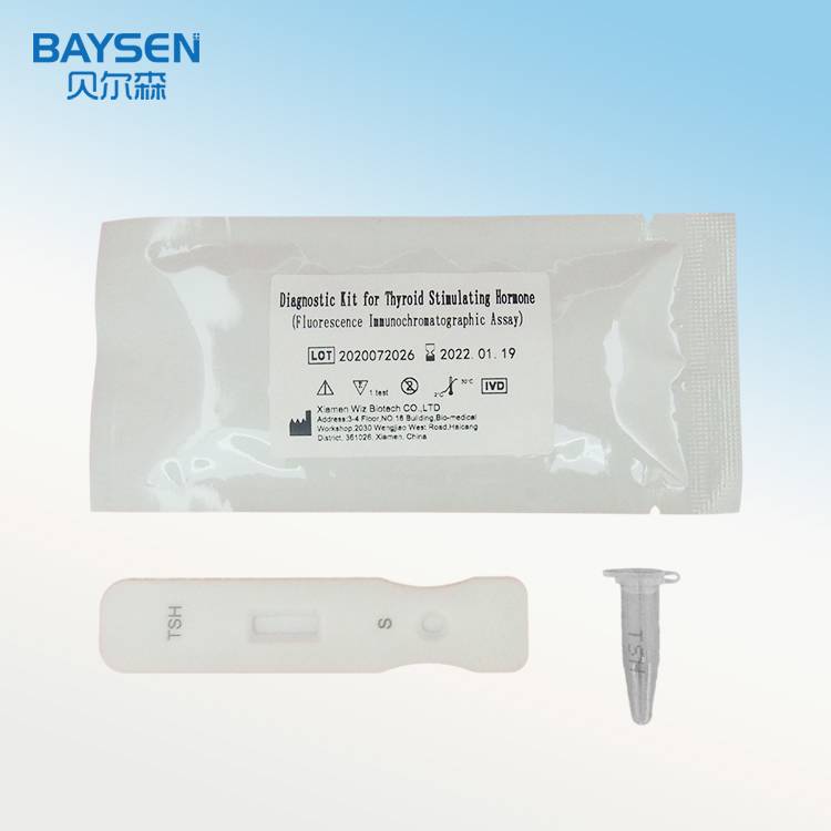 Factory wholesale Fecal Occult Blood (fob) Rapid Test - Thyroid function Diakitgnostic kit  for Thyroid Stimulating Hormone – Baysen