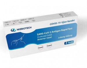 CE nankatoavin'ny SARS-CoV-2 antigen rapide test kit self testing
