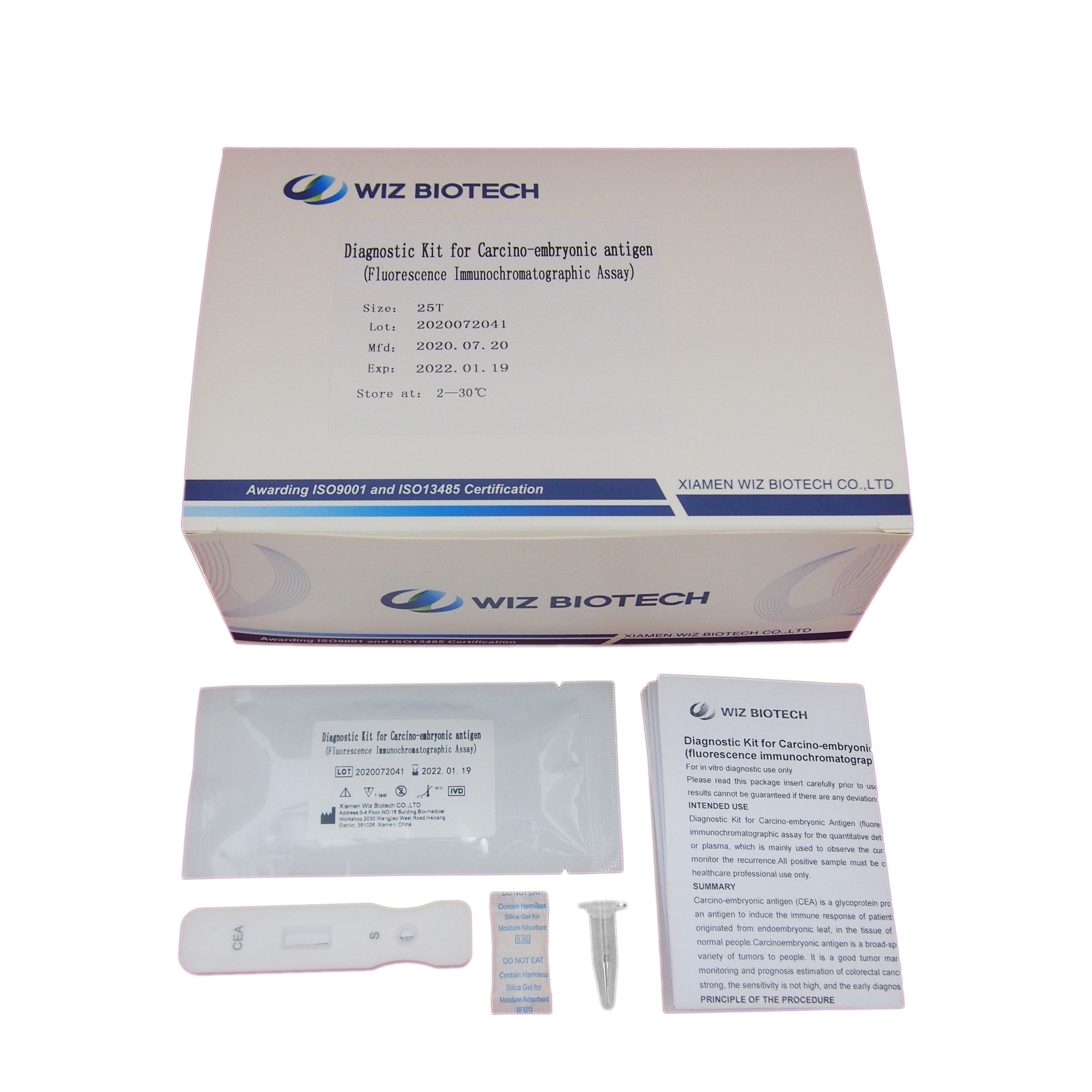 Ordinary Discount Fecal Occult Blood Sample Tube - Rapid Test kit Carcino-embryonic antigen – Baysen