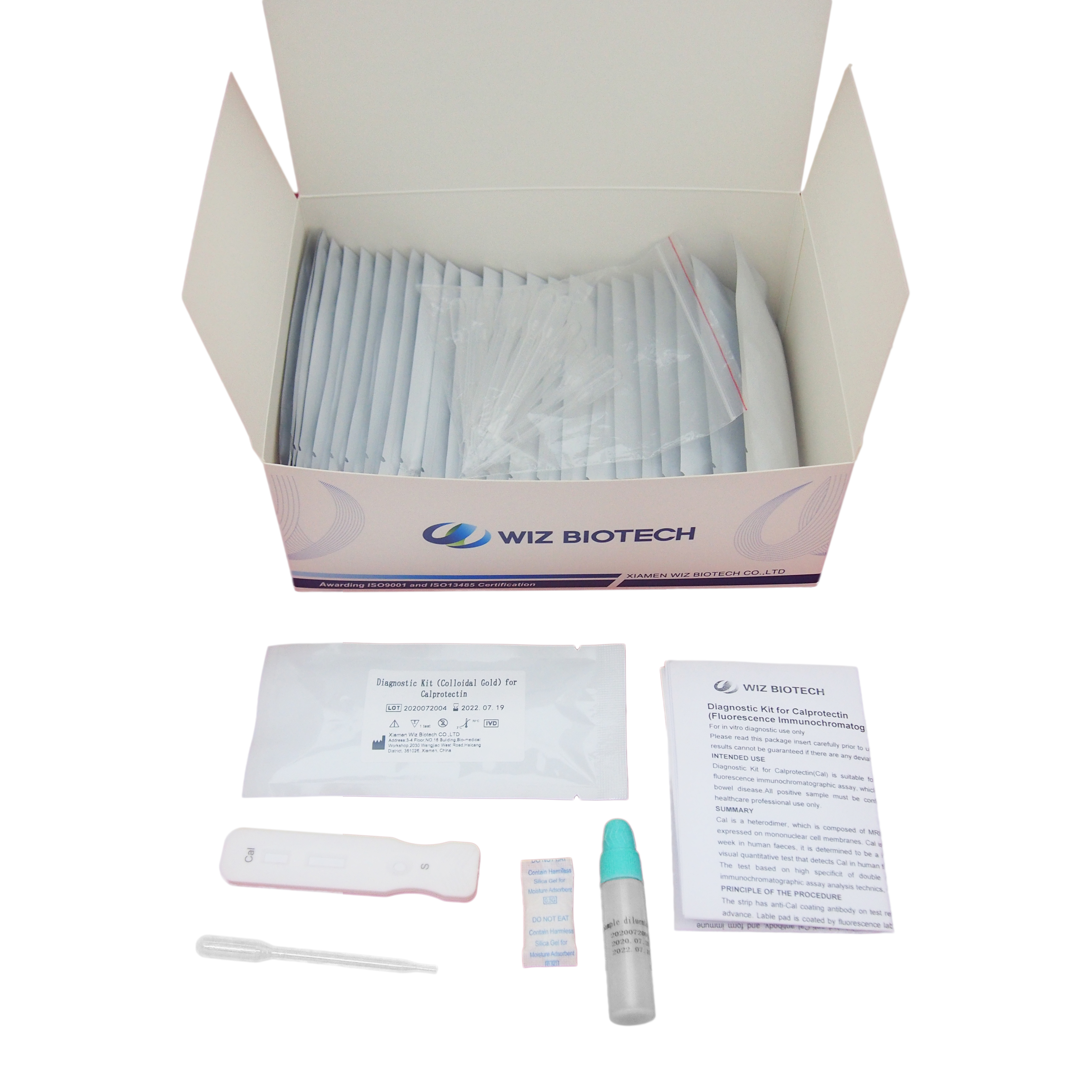 Online Exporter Immunoassay Diagnostic - CAL rapid test kit – Baysen