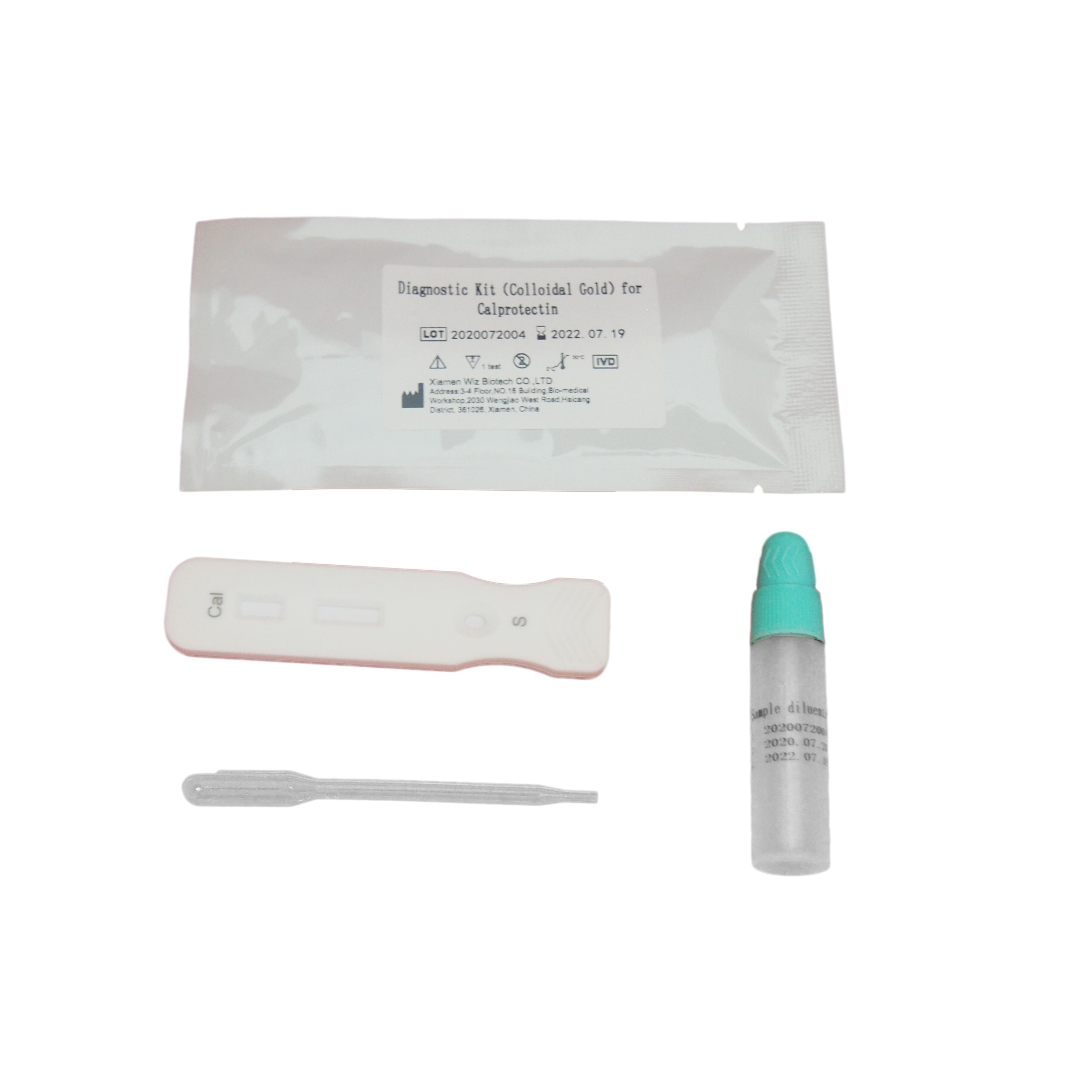 Factory Free sample Chlamydia Test Cassette - Diagnostic Kit（Colloidal Gold）for Calprotectin – Baysen