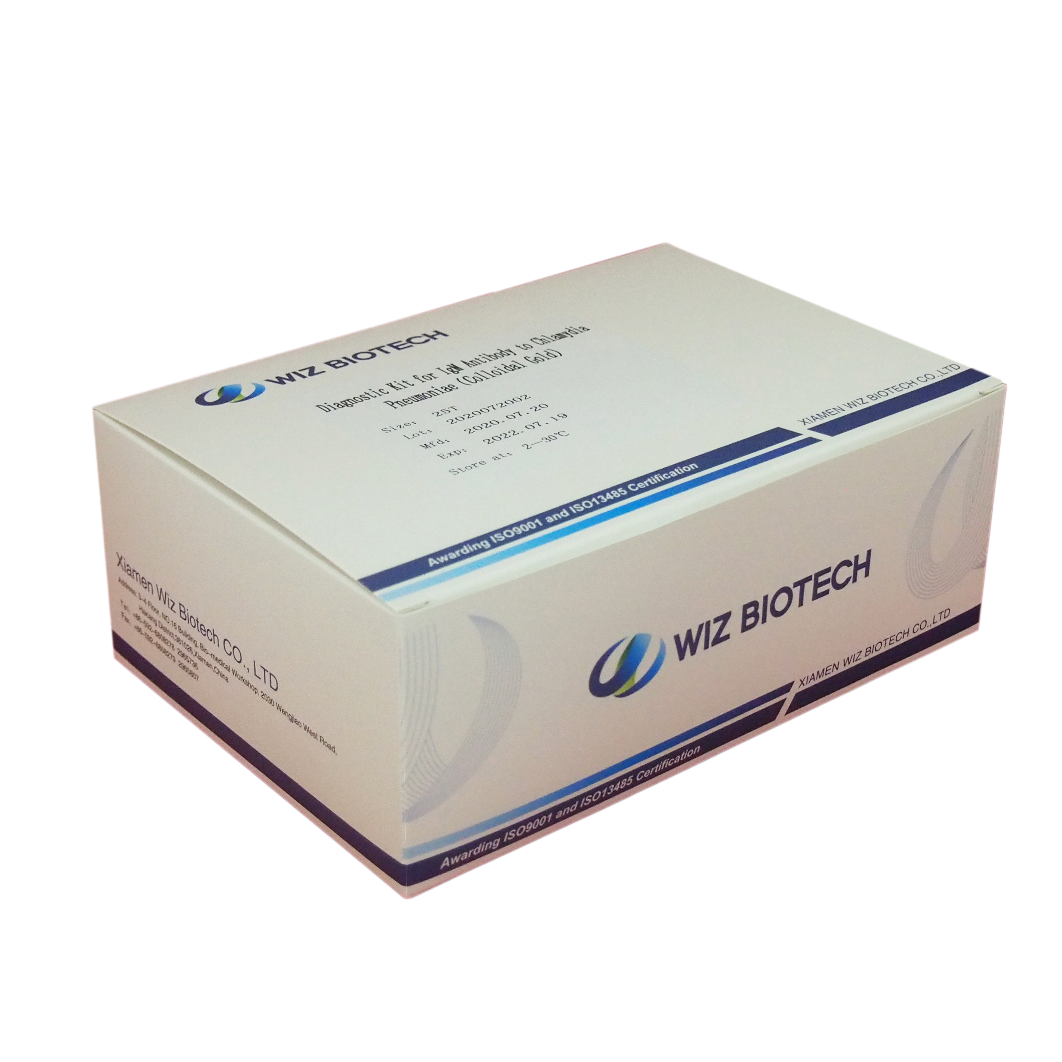 OEM Supply Hcg Test Kit - Diagnostic kit for IgM Antibody to C Pneumoniae Colloidal Gold – Baysen