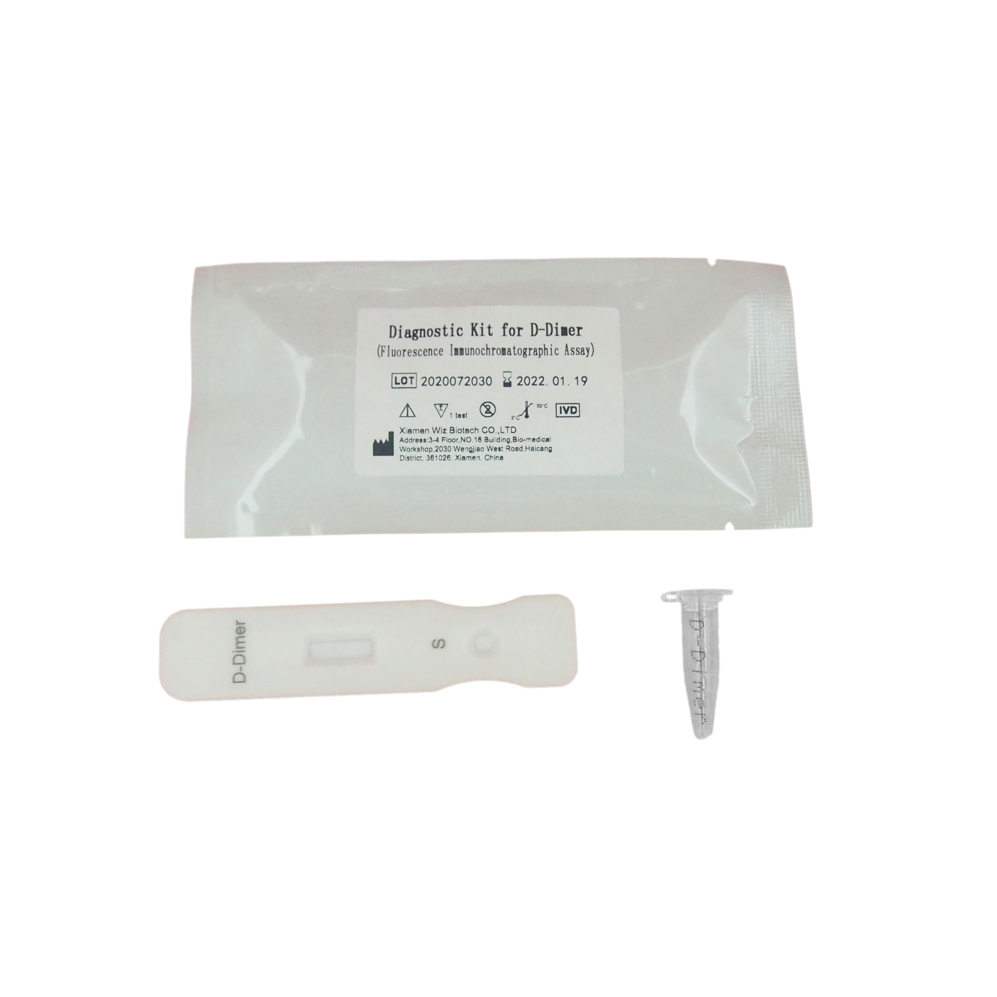 factory Outlets for Ph Test Strip 0-14ph - Diagnostic kit D-Dimer rapid test kit – Baysen