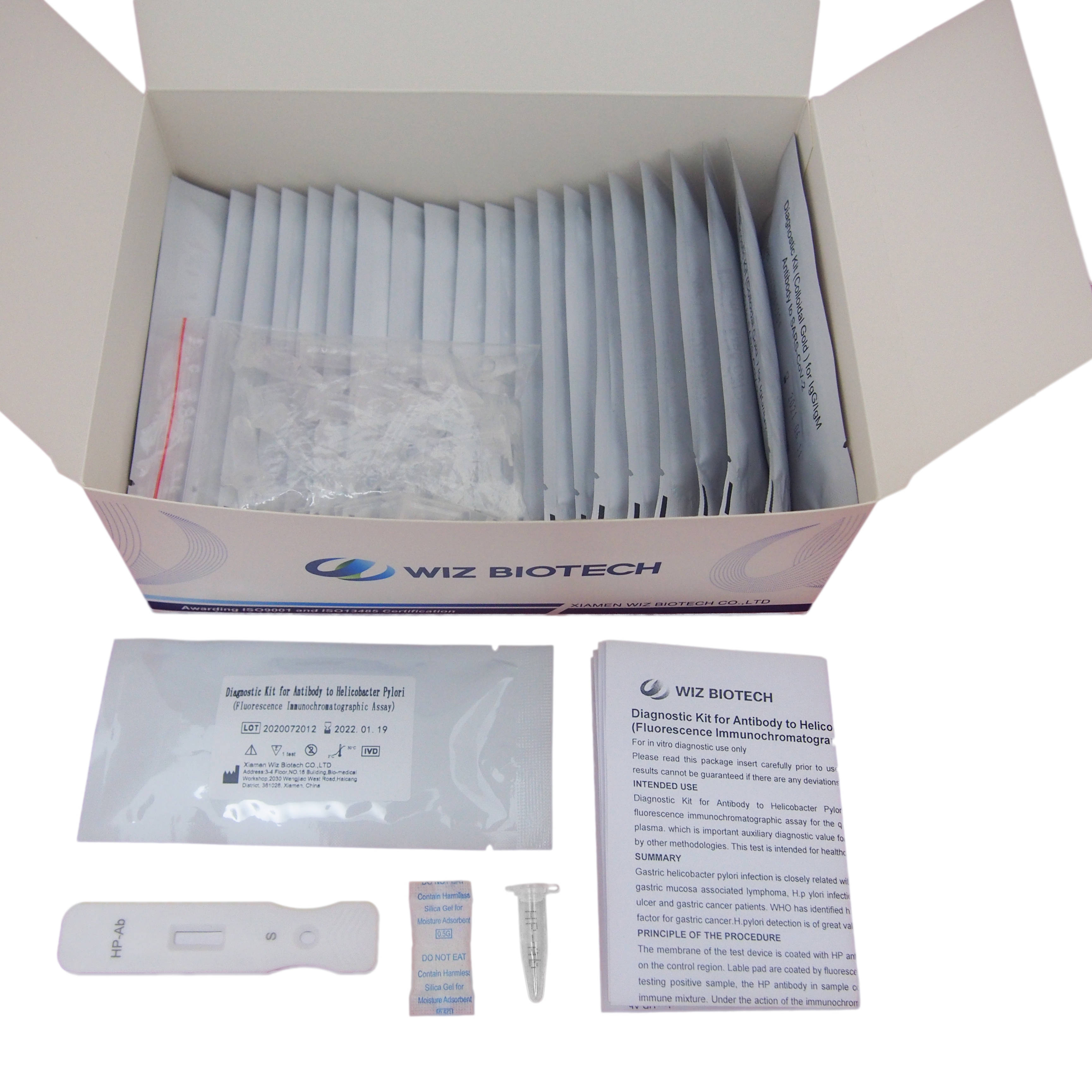High Performance Dengue Igg/igms1 Kits - Diagnostic Kit for Antibody to Helicobacter Pylori(Fluorescence Immunochromatographic Assay) – Baysen