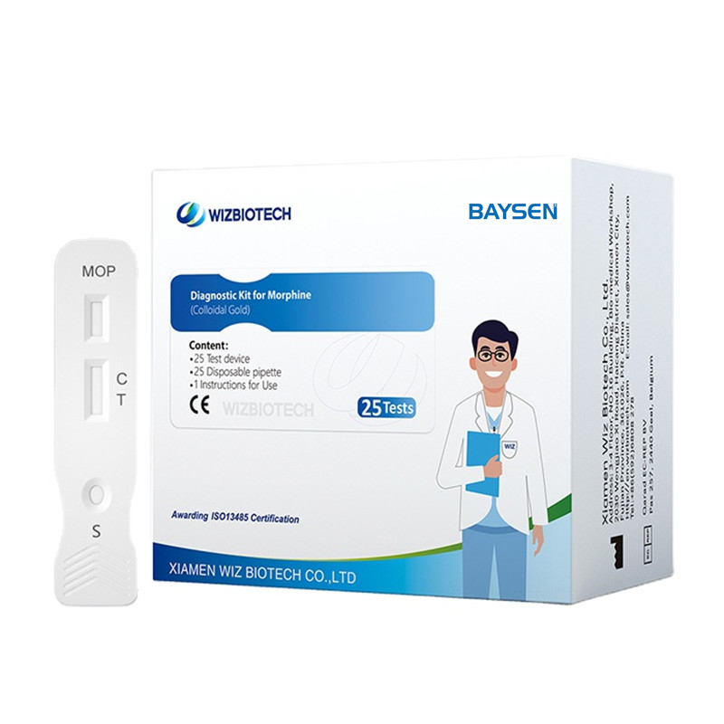 Professional Design Hcv Cassette - MOP Morphine Urine Drug Screen Test kit  – Baysen