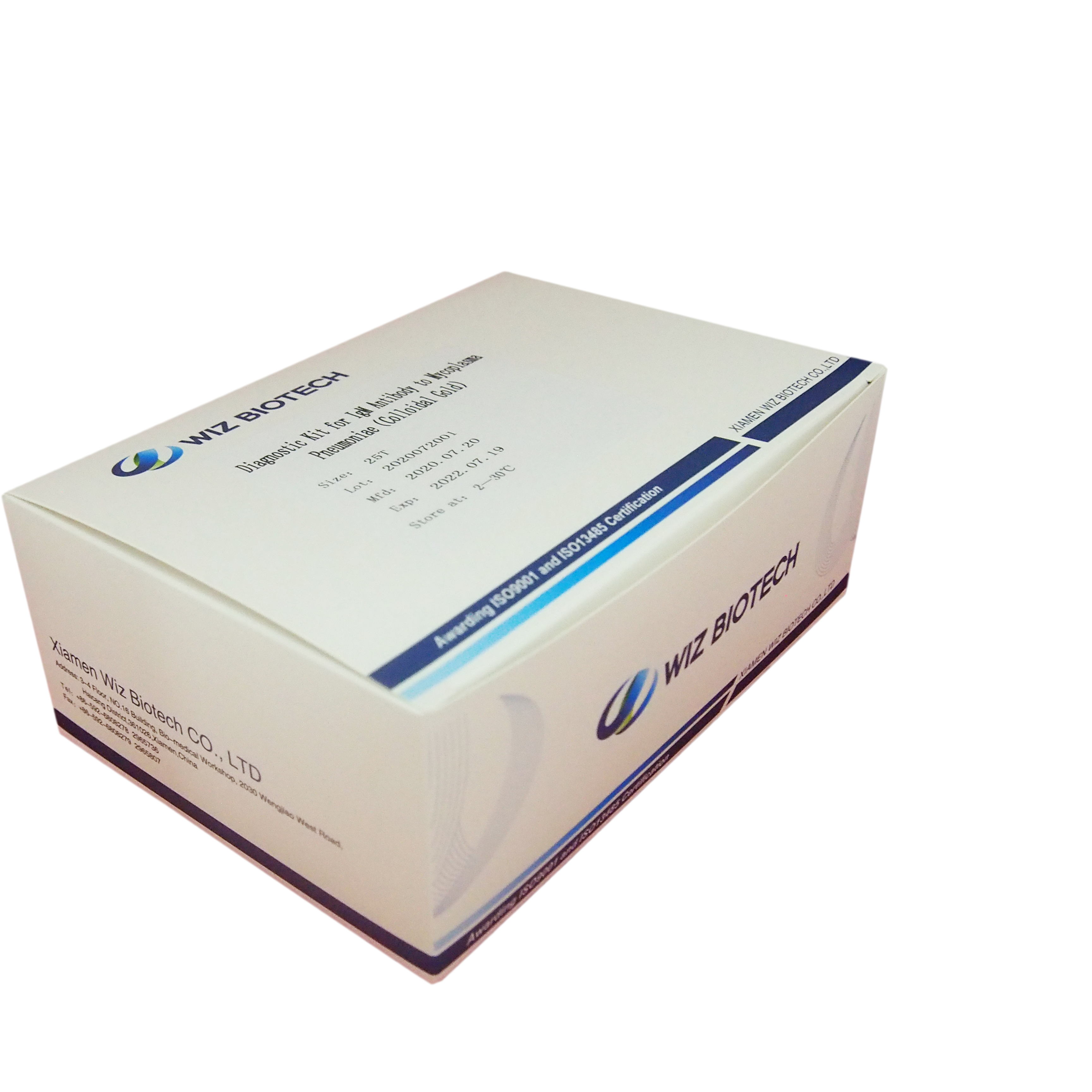 Hot Sale for Dengue Test - Diagnostic kit for IgM Antibody to Mycoplasma Pnemoniae Colloidal Gold – Baysen