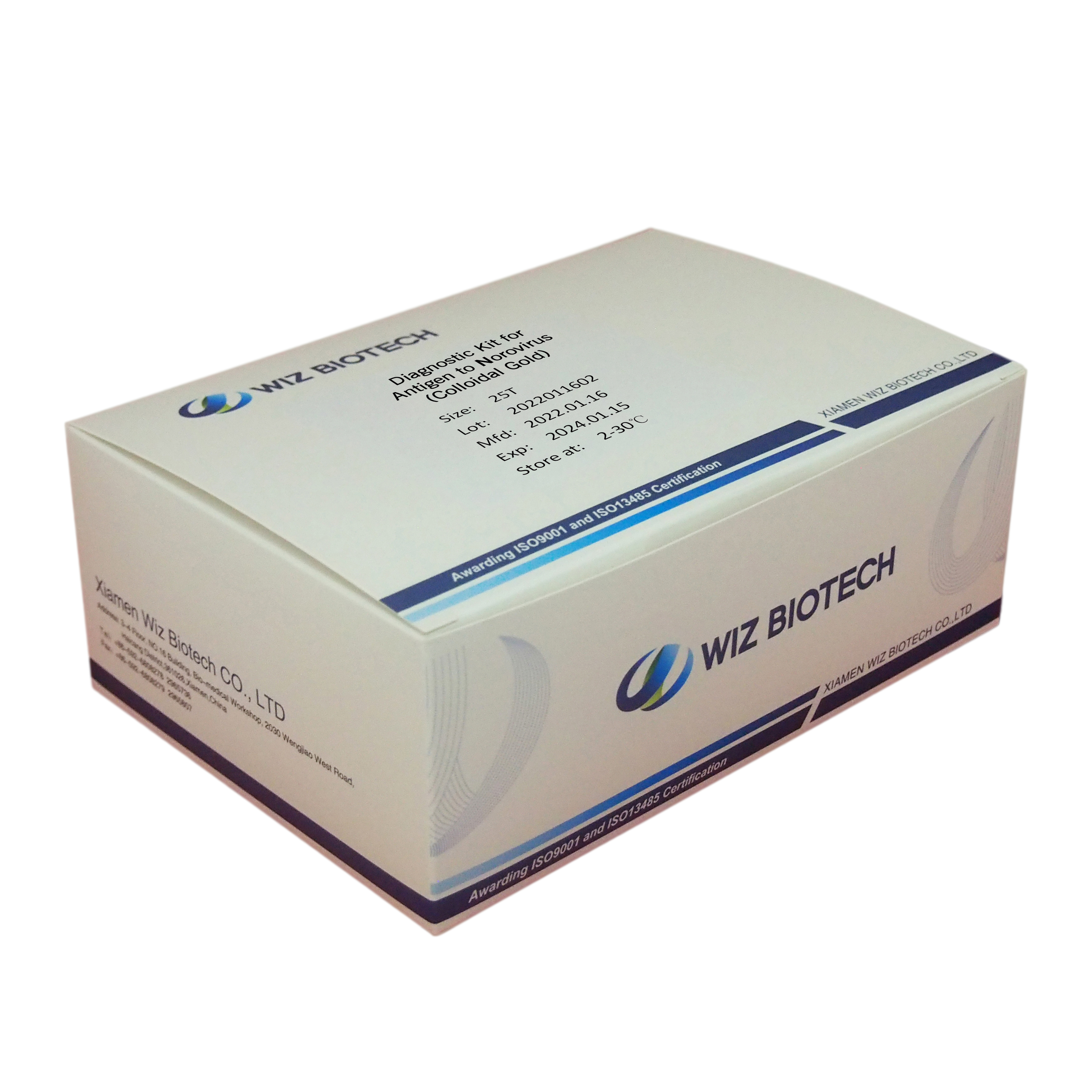 Wholesale Diagnostic kit for Antigen to Norovirus Colloidal Gold Featured Image