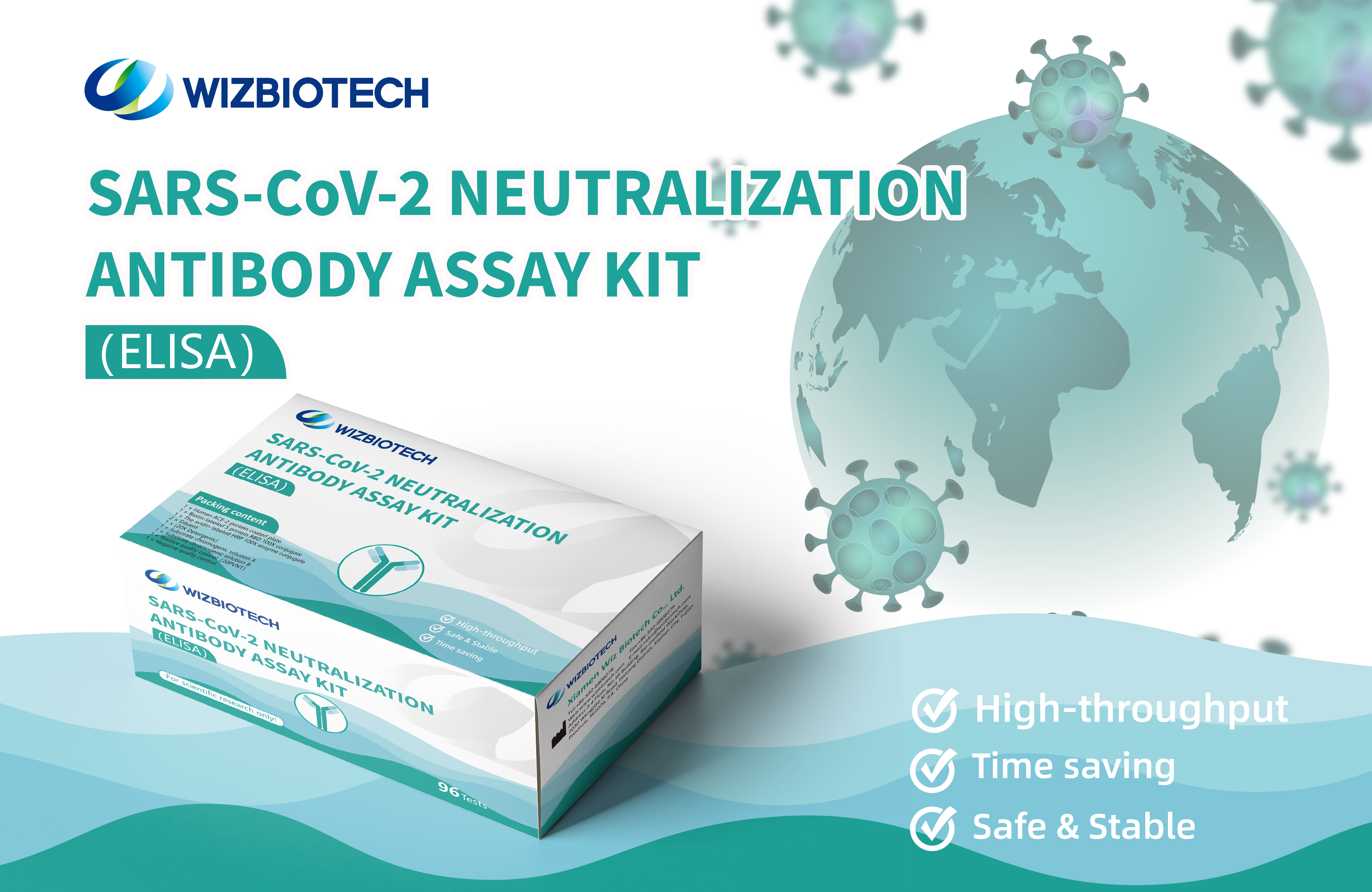 Discount Price Blood Grouping Rapid Test - Covid-19 antibody, SARS-CoV-2 Neutralization Antibody Test Kit  – Baysen