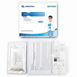 Blodtype og Infeksiøs combo test kit