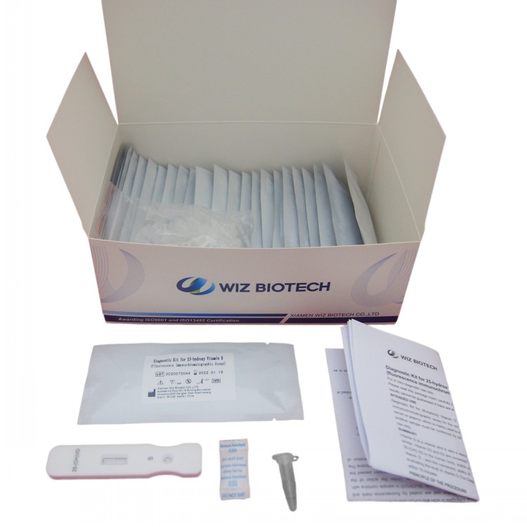 OEM/ODM Manufacturer Mycoplasma Pneumonia Igm Test - Diagnostic Kit for 25-hydroxy Vitamin D  (fluorescence immunochromatographic assay) – Baysen